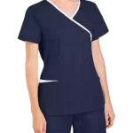 Seragam Perawat Model Custom Warna Biru Dongker (Gelap)