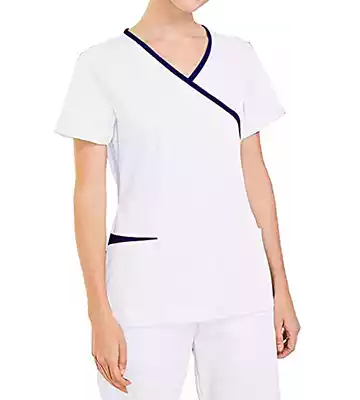 Seragam Perawat Model Custom Warna Putih